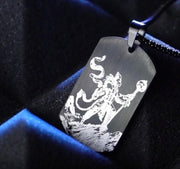 Protector Hanuman Godform Pendant with Chain