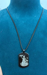 Protector Hanuman Godform Pendant with Chain