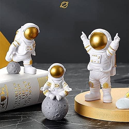Astronaut Spaceman Statue Ornament(Set of 3)