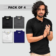 Poly Matte Assorted t-shirts (4)