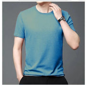 Polyester  Men's Round Neck T-Shirt (Pack Of 4)
