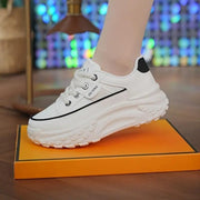 Women's White Sneaker Shoes