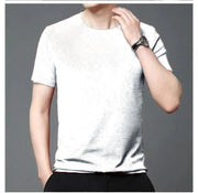 Polyester  Men's Round Neck T-Shirt (Pack Of 4)