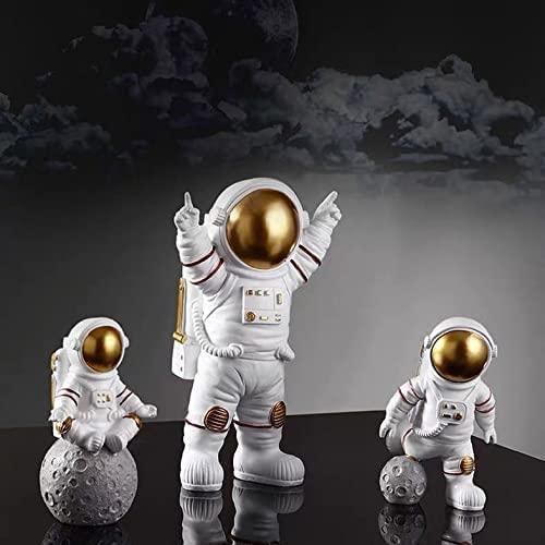 Astronaut Spaceman Statue Ornament(Set of 3)