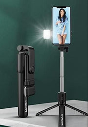 Selfie Stick Tripod with Bluetooth Remote