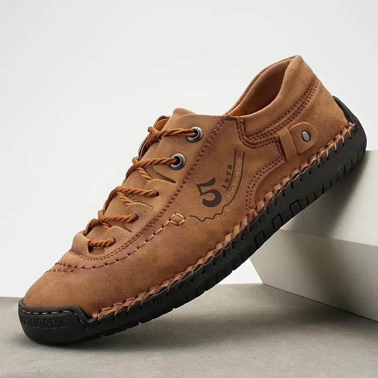 Men's Leather Tan Shoes